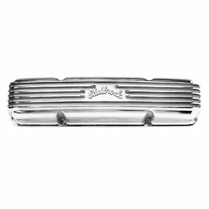EDELBROCK CLASSIC SERIES VALVE COVER FOR CHEVY 262-400 V8 1959-1986 APPLICATIONS - Picture 1 of 2