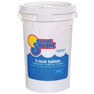 In The Swim 3 Inch Stabilized Chlorine Tablets for Sanitizing Swimming Pools - - Picture 1 of 5