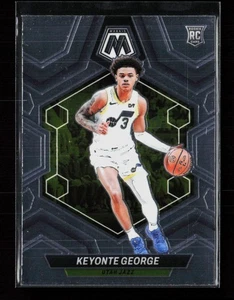 2023-24 Panini Mosaic #222 Keyonte George Rookie Utah Jazz - Picture 1 of 2