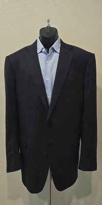 Jaqueta Ermenegildo Zegna Su Misura Mila cinza carvão cashmere 2 botões 48/50 L - Imagem 1 de 4