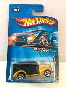 Hot Wheels 40's WOODIE - 2005 Pin Hedz #092 - Gold & Black 1940 Ford - Bild 1 von 5