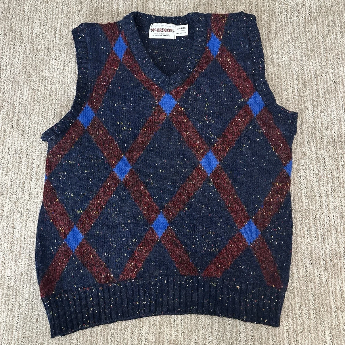McGregor Wool Vest Sweaters for Men for sale | eBay