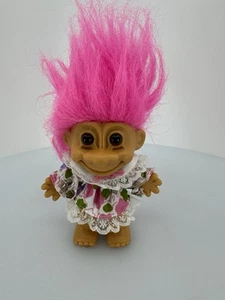 Russ Troll Puppe mit rosa Haaren - Bild 1 von 7