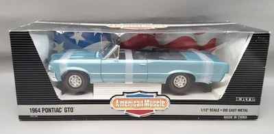 1964 Pontiac GTO Convertible 1:12 Scale Diecast By Ertl American Muscle #7308 - Image 1 of 4