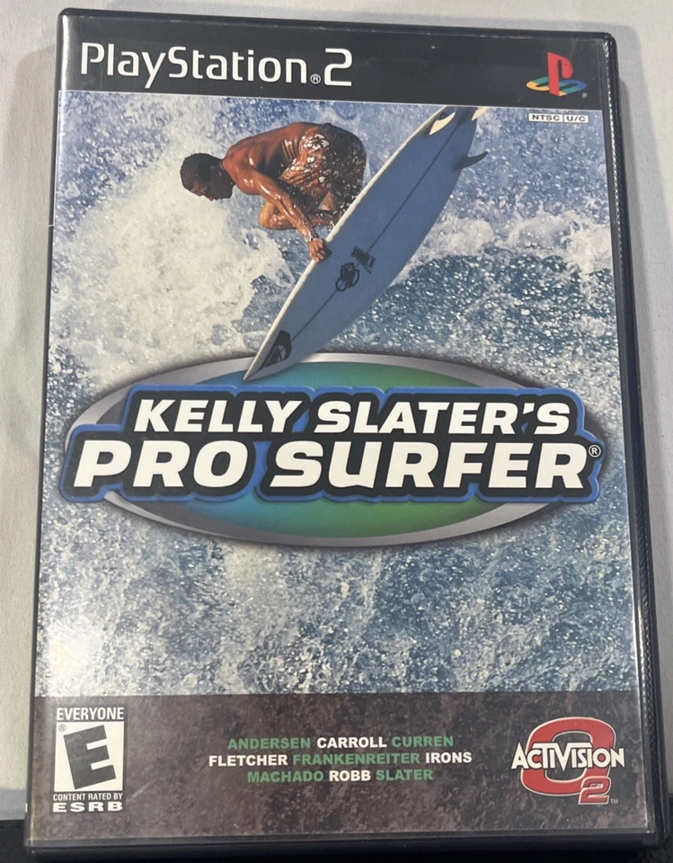 Kelly Slater's Pro Surfer Playstation 2 PS2 — в коробке с регистрационной картой! Проверенный НЕТРОНУТЫЙ - Изображение 1 из 3