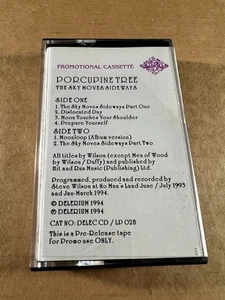 PORCUPINE TREE - The Sky Moves Sideways - Pre-Release Cassette - 2nd Ed (Rare) - Picture 1 of 4