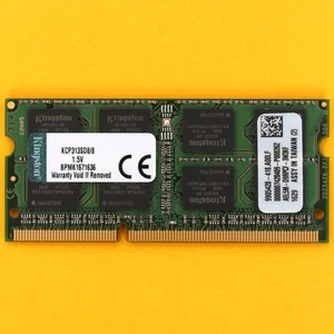 8GB DDR3 RAM PC3-10600S 1333Mhz 1.5V 204 Pin SoDimm Laptop RAM Kingston - Picture 1 of 2