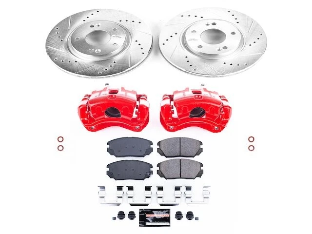 Комплект переднего тормоза и ротора для 2006-2010 Hyundai Sonata 3,3 л V6 2007 VG445MH - Изображение 1 из 1