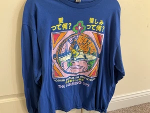 The Flaming Lips Langarmshirt blau 2002 Yoshimi Battles The Pink Robots XL - Bild 1 von 4