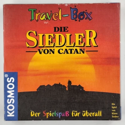 Die Siedler von Catan Travel-Box KOSMOS Brettspiel komplett 🎲Top Zustand🎲 - Bild 1 von 4