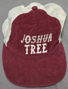 Vintage Joshua Tree Corduroy Snapback Hat - Picture 1 of 3