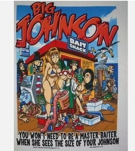 Camiseta Big Johnson Master Baiter Talla Completa S-5XL - Imagen 1 de 7