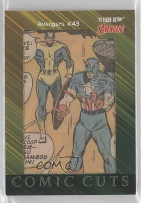 2022 Fleer Ultra Avengers Comic Cuts 12/25 Avengers #43 #CC-AVG43 04f2 - Image 1 of 3