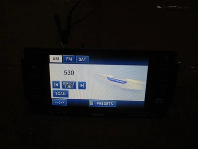 07-14 Dodge Grand Caravan Radio CD Player Information Screen Receiver 05064879 - Image 1 of 4