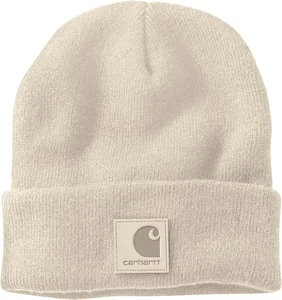 Cappello orologio Carhartt Unixes uomo donna etichetta 101070 colore latte d'avena taglia unica NUOVO - Foto 1 di 4