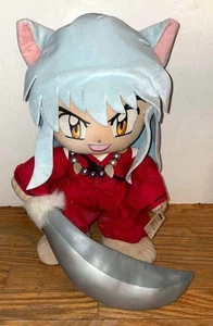 Inuyasha 18" Plush Ichiban KujiGrand Prize Banpresto 2002 Anime Stuffed Anime - Picture 1 of 3