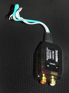 Convertidor de línea RCA ajustable de 2 canales adaptador amplificador de alta a baja impedancia - Imagen 1 de 1