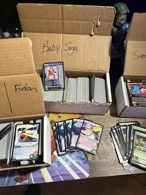 Dragonball Z Juego de Cartas Coleccionables (CCG) 1000s de Cartas Incluye Láminas Lote Puntuación Foto 1 de 4