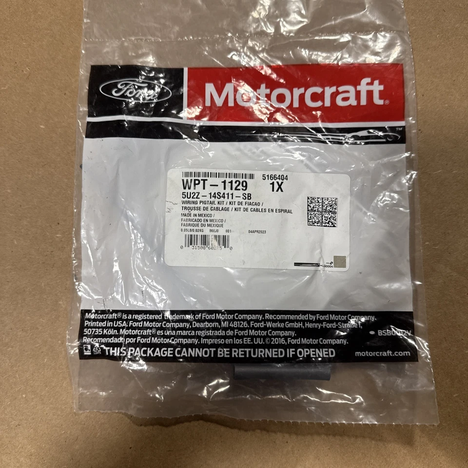 Conector de alternador WPT-1129 Motorcraft nuevo para camioneta E150 E250 E350 E450 Foto 1 de 2