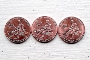 2009-D- LINCOLN BICENTENNIAL VDB (3) COINS  "FORMATIVE YEARS" BU UNCIRCULATED. A - Picture 1 of 4