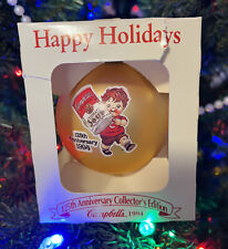 1994 Happy Holiday's Campbell’s Kids Ornament Ball 125th Anniversary Tomato Soup