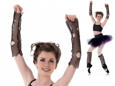 Lote de 5 GUANTES DE MALLA Crank It Up SOLO 5-Adulto Mediano Baile Disfraz Jazz Hip Hop Foto 1 de 2