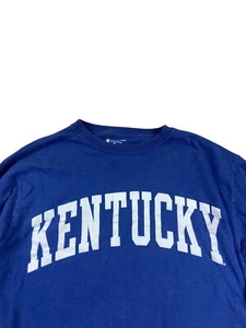 University Of Kentucky Champion Blue Long Sleeve T Shirt Size Small - Picture 1 of 4