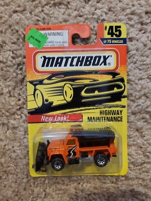 Matchbox 1995 Highway Maintenane Truck #45  Diecast  Car - Image 1 of 4