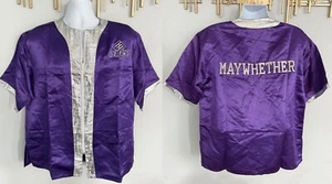 FLOYD MAYWEATHER JR Enyce Purple Fight Corner Jacket ERROR Misspelling PuffDaddy - Picture 1 of 10