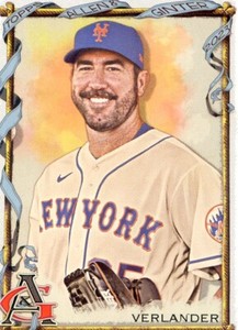 2023 Topps Allen & Ginter Base Short Prints SP #358 Justin Verlander - New York