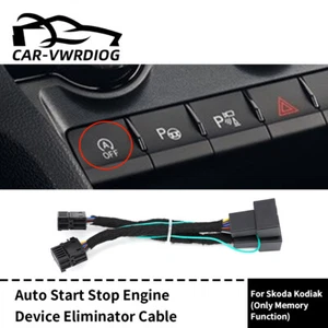 For VW Skoda Kodiak Car Start Stop Engine System Disable Device A-off Cable Plug - Picture 1 of 9