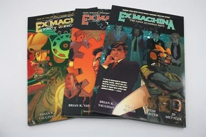 Lotto Ex Machina Vol 1-2 e 3 Primi Cento Giorni Tag Fact v Fiction Graphic Novel - Foto 1 di 24