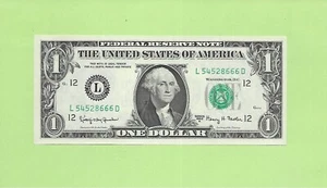 1963A...UNCIRC $1 L 5452 8666 D... 1963A $1 L-D BONITO BILLETE FRANCO - Imagen 1 de 2