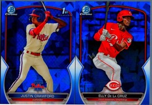 2023 Bowman Chrome Sapphire Refractor Prospect Rookie RC Singles - You Pick