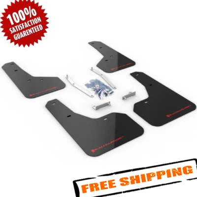 Rally Armor MF52-UR-BLK/RD Black/Red UR Mud Flaps for 2019-2021 Subaru Forester - Imagem 1 de 4