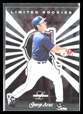 George Arias 1996 Leaf Limited #10    California Angels