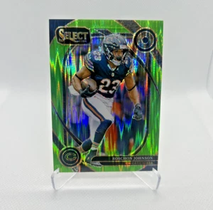 Roschon Johnson /499 - 2024 Select Prizm Neon Green Shock Club Level #291 - SP - Picture 1 of 2