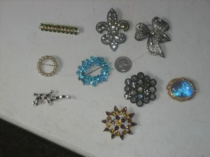 Vintage Assorted Pins and Brooches Costume Jewelry---$13.00 EACH YOU CHOOSE 1 - Picture 1 of 10