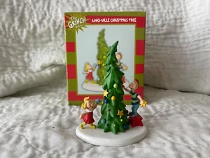 Departamento 56 WHO-VILLE ÁRBOL DE NAVIDAD Grinch Village 4059423D USADO EN CAJA - Imagen 1 de 7