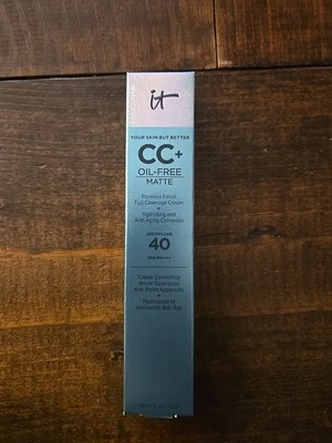 it Cosmetics CC FAIR Oil-Free Matte SPF 40 Poreless Finish Full Coverage NIB - Image 1 of 4