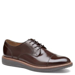 Johnston & Murphy Upton Cap Toe Men's Oxford 8 D(M) US - Mahogany - Picture 1 of 6