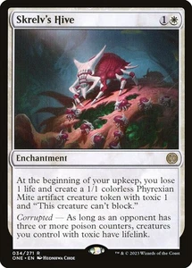 MTG Skrelv's Hive Phyrexia: All Will Be One 034/271 Regular Rare - Picture 1 of 3