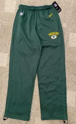 Nike Pants Sweatpants NFL Green Bay Packers Therma-FIT  746256 Men's M Medium - Image 1 of 4