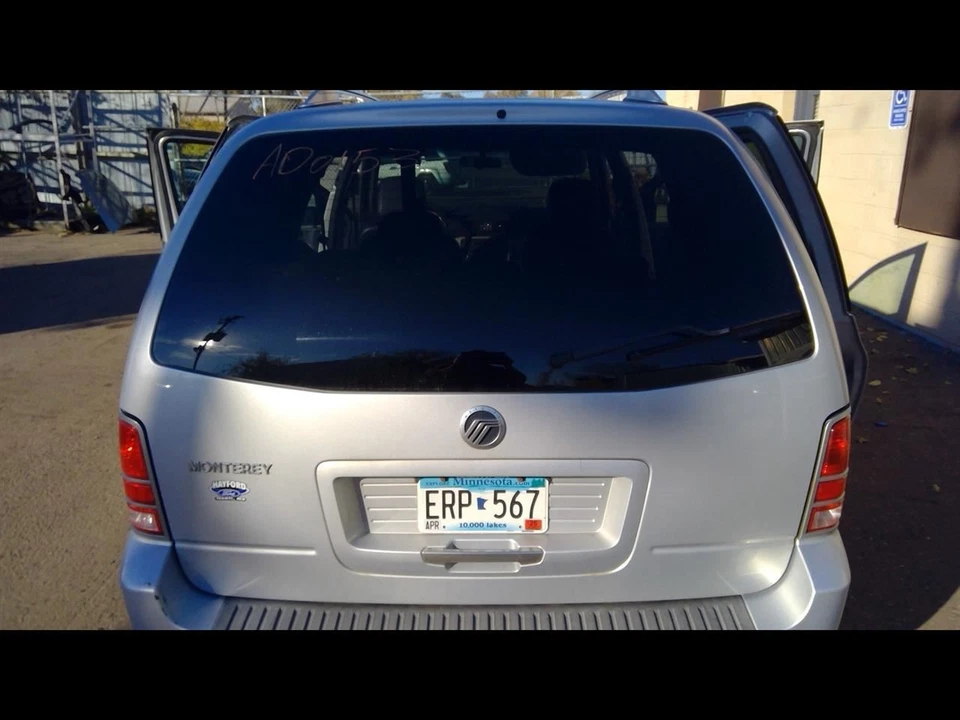 Trunk/Hatch/Tailgate Rear Wiper Privacy Tints Silver Fits 04-07 FREESTAR 1068631 Foto 1 de 4