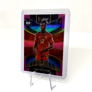 2022/2023 Panini Select FIFA Nico Williams Equalizers Pink /25 #15 Spain Rookie - Picture 1 of 3