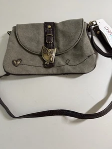 Nuevo con etiquetas Encantador Chala Metal Búho Mini Bandolera Bolso de Mano Cartera Corazón - Imagen 1 de 13