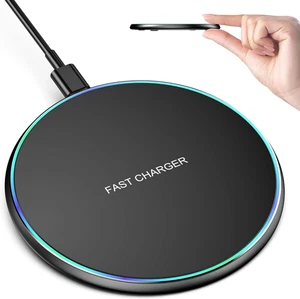 Wireless Charger, Wireless Charging Pad for Iphone 16/15/14/13/12/11 Pro/Pro Max - Picture 1 of 6