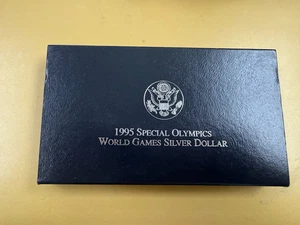 1995 Special Olympics World Games Silver Dollar - Picture 1 of 5