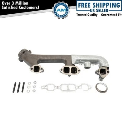 Colector de escape derecho compatible con Chevrolet 1987-1991 1987-1991 GMC Foto 1 de 4