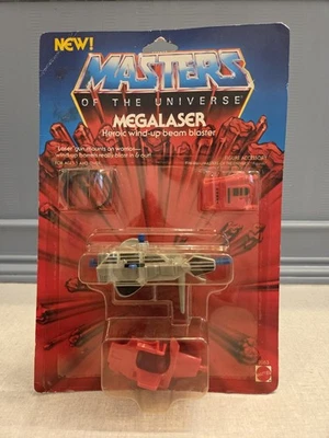 Accesorio de vehículo Megalaser MOTU de colección NUEVO sellado sin usar, en caja He-Man Mega Laser 1985 Foto 1 de 4